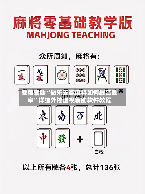 教程辅助“微乐安徽麻将如何提高胜率	”详细外挂透视辅助软件教程-第1张图片