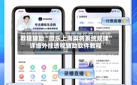 教程辅助“微乐上海麻将系统规律”详细外挂透视辅助软件教程-第2张图片