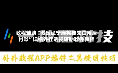教程辅助“微乐辽宁麻将挂先试用后付款”详细外挂透视辅助软件教程-第1张图片