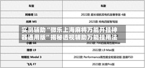 实测辅助“微乐上海麻将万能开挂神器通用版”揭秘透视辅助万能挂用法-第1张图片