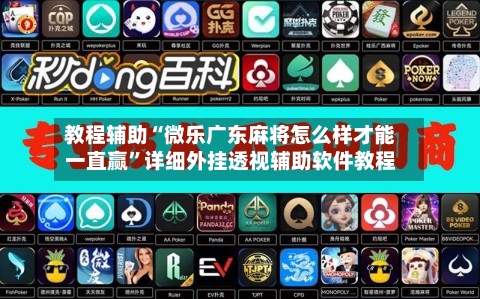 教程辅助“微乐广东麻将怎么样才能一直赢	”详细外挂透视辅助软件教程-第1张图片