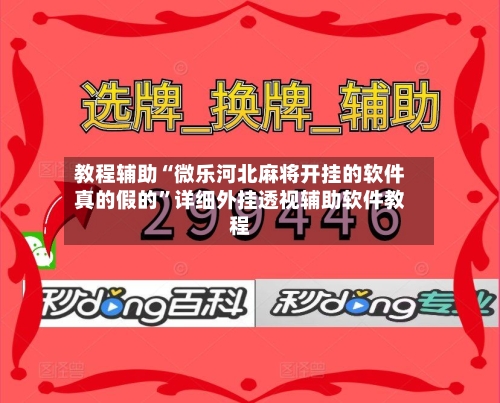 教程辅助“微乐河北麻将开挂的软件真的假的”详细外挂透视辅助软件教程-第2张图片
