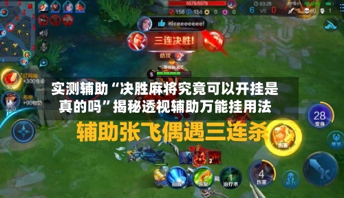实测辅助“决胜麻将究竟可以开挂是真的吗”揭秘透视辅助万能挂用法-第1张图片