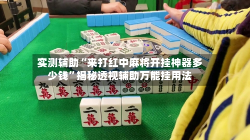 实测辅助“来打红中麻将开挂神器多少钱	”揭秘透视辅助万能挂用法-第3张图片