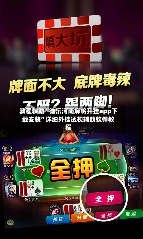 教程辅助“微乐河南麻将开挂app下载安装	”详细外挂透视辅助软件教程-第2张图片