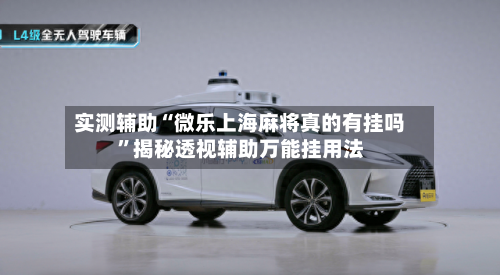 实测辅助“微乐上海麻将真的有挂吗”揭秘透视辅助万能挂用法-第2张图片