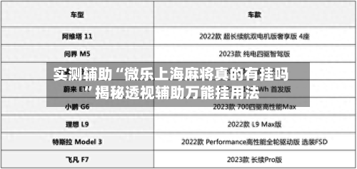 实测辅助“微乐上海麻将真的有挂吗”揭秘透视辅助万能挂用法-第1张图片
