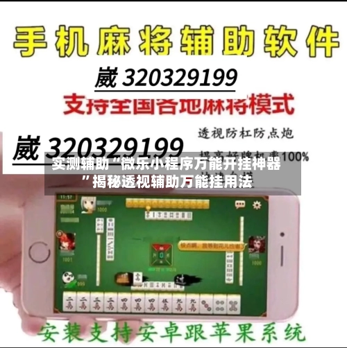 实测辅助“微乐小程序万能开挂神器	”揭秘透视辅助万能挂用法-第1张图片