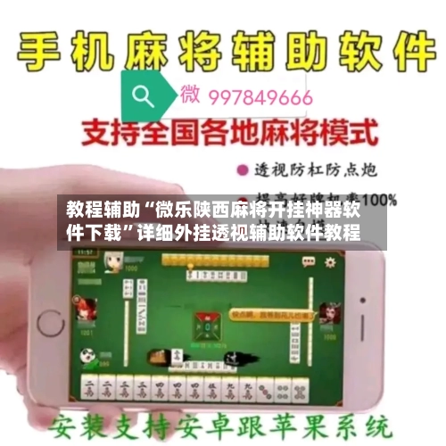 教程辅助“微乐陕西麻将开挂神器软件下载”详细外挂透视辅助软件教程-第3张图片