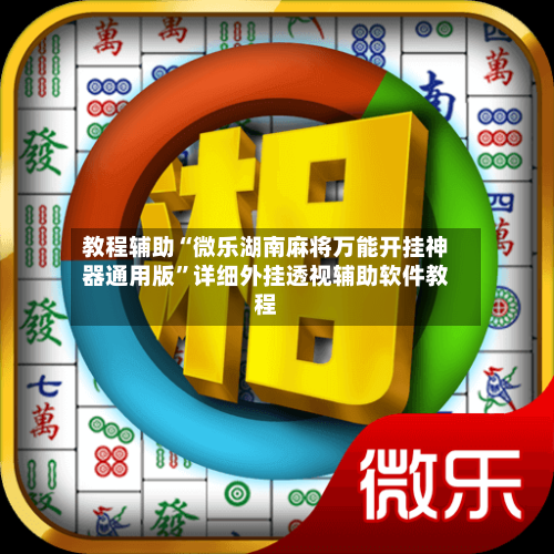 教程辅助“微乐湖南麻将万能开挂神器通用版	”详细外挂透视辅助软件教程-第2张图片