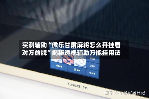 实测辅助“微乐甘肃麻将怎么开挂看对方的牌	”揭秘透视辅助万能挂用法-第3张图片