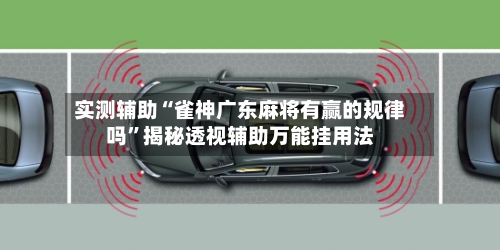 实测辅助“雀神广东麻将有赢的规律吗”揭秘透视辅助万能挂用法-第2张图片