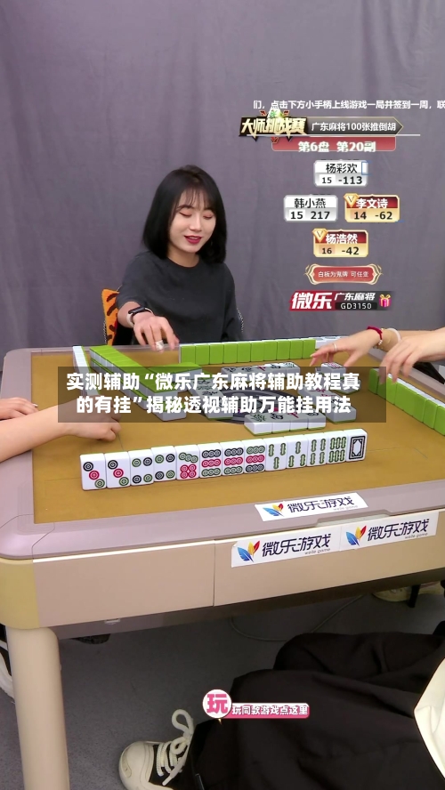 实测辅助“微乐广东麻将辅助教程真的有挂”揭秘透视辅助万能挂用法-第1张图片