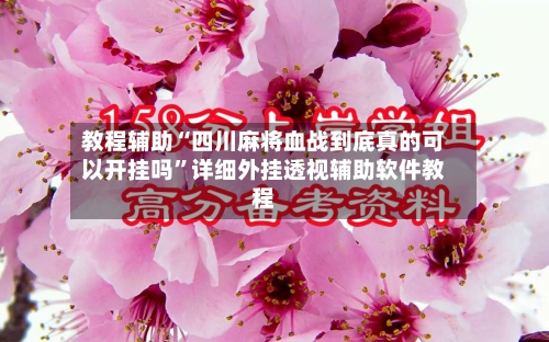 教程辅助“四川麻将血战到底真的可以开挂吗”详细外挂透视辅助软件教程-第1张图片