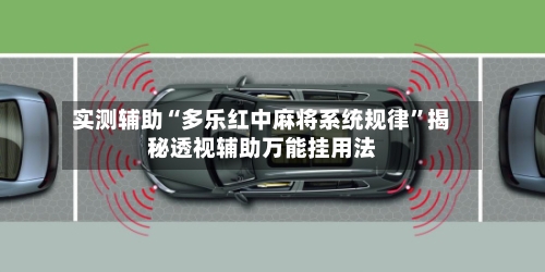 实测辅助“多乐红中麻将系统规律”揭秘透视辅助万能挂用法-第1张图片