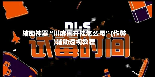 辅助神器“川麻圈开挂怎么用”(作弊)辅助透视教程-第2张图片