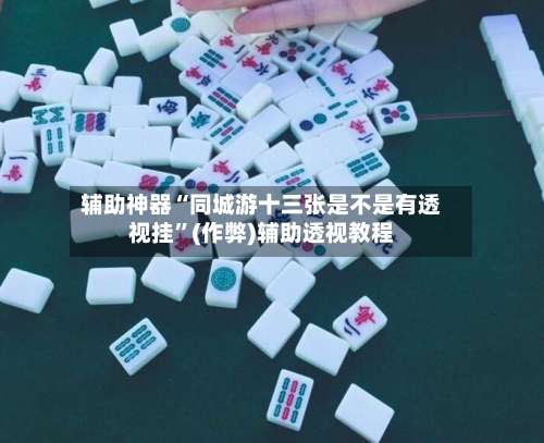 辅助神器“同城游十三张是不是有透视挂	”(作弊)辅助透视教程-第1张图片