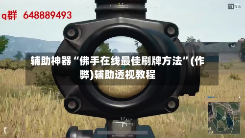 辅助神器“佛手在线最佳刷牌方法”(作弊)辅助透视教程-第2张图片