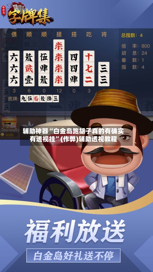 辅助神器“白金岛跑胡子真的有确实有透视挂”(作弊)辅助透视教程-第2张图片