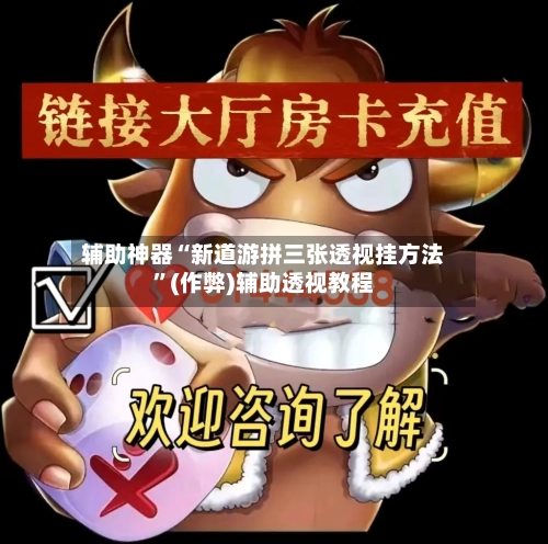 辅助神器“新道游拼三张透视挂方法”(作弊)辅助透视教程-第2张图片