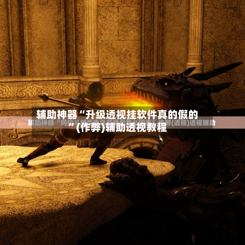 辅助神器“升级透视挂软件真的假的”(作弊)辅助透视教程-第2张图片