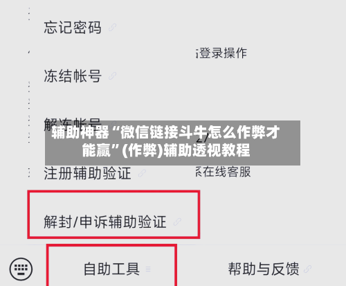 辅助神器“微信链接斗牛怎么作弊才能赢”(作弊)辅助透视教程-第2张图片