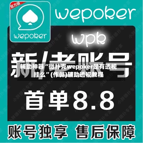 辅助神器“微扑克wepoker是有透视挂么”(作弊)辅助透视教程-第1张图片