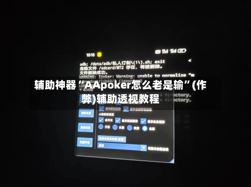 辅助神器“AApoker怎么老是输	”(作弊)辅助透视教程-第3张图片