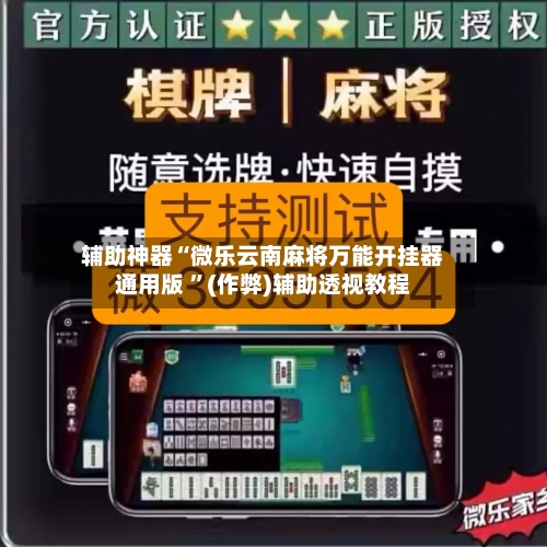 辅助神器“微乐云南麻将万能开挂器通用版 	”(作弊)辅助透视教程-第1张图片