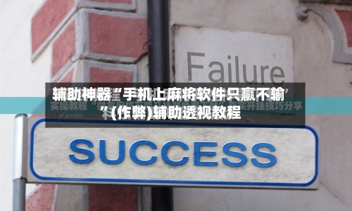 辅助神器“手机上麻将软件只赢不输 ”(作弊)辅助透视教程-第3张图片