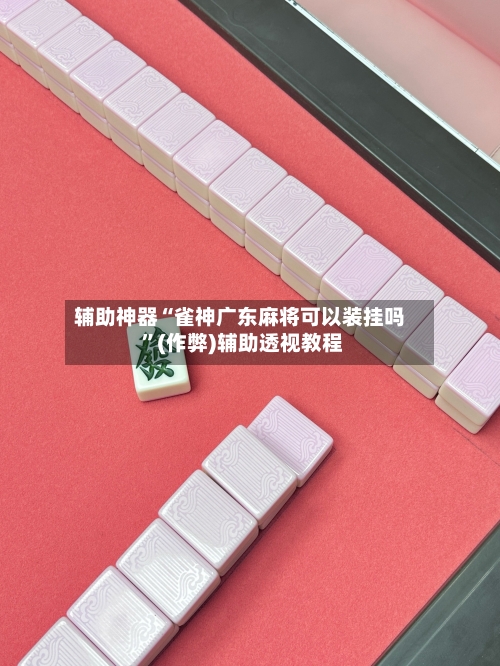 辅助神器“雀神广东麻将可以装挂吗 ”(作弊)辅助透视教程-第1张图片