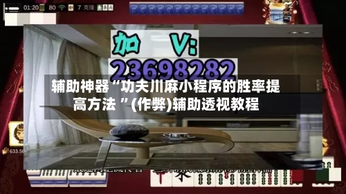 辅助神器“功夫川麻小程序的胜率提高方法 	”(作弊)辅助透视教程-第1张图片