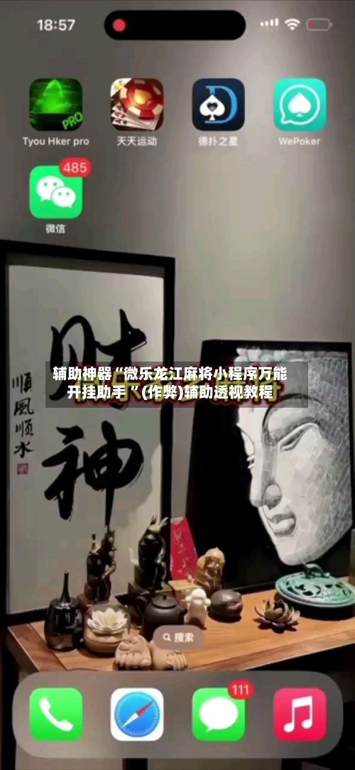 辅助神器“微乐龙江麻将小程序万能开挂助手 ”(作弊)辅助透视教程-第2张图片